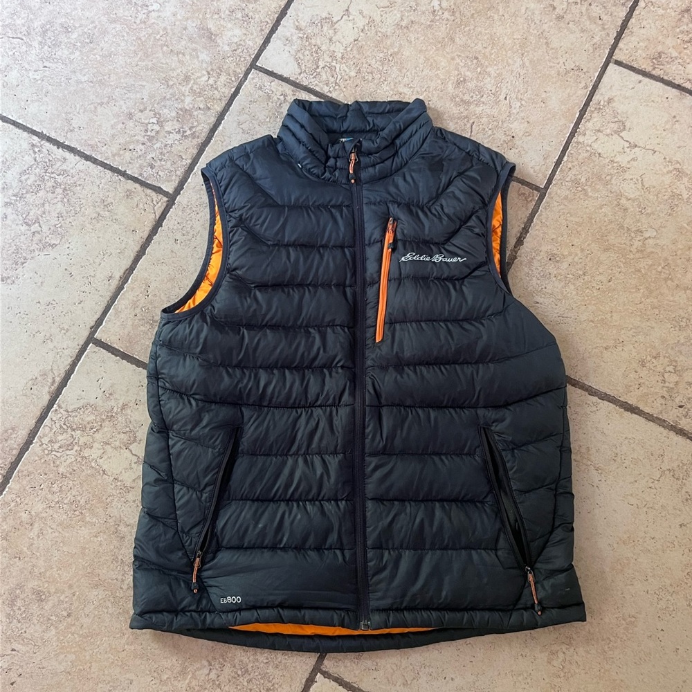 Mens Eddie Bauer Puffer Vest (Size Medium)